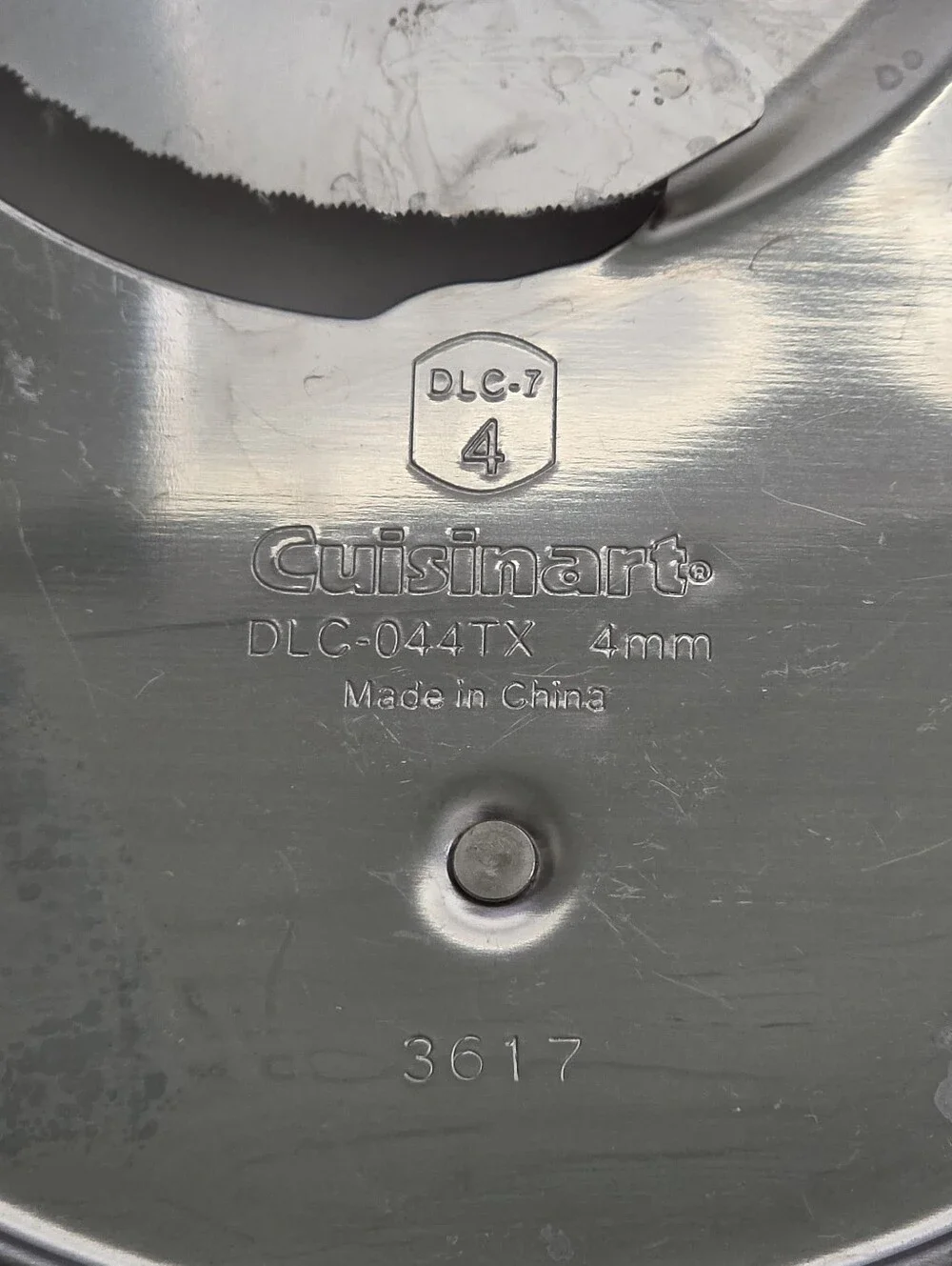 OEM Cuisinart DLC-7 Replacement Discs & Stem DLC-044TX DLC-037TX Set